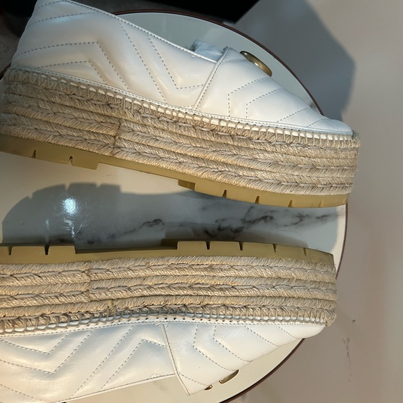 Gucci Marmount Espadrille Platform Shoes Size 39.5 - Picture 7 of 7